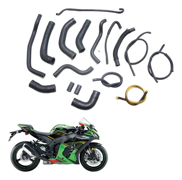 Kit Mangueiras Kawasaki Zx 10r 17-22 Original