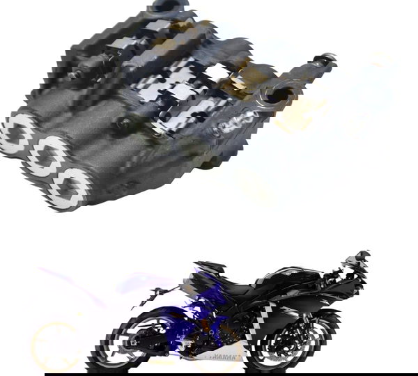 Pinça Freio Dianteira Esquerda Yamaha Yzf R1 09-15 Original