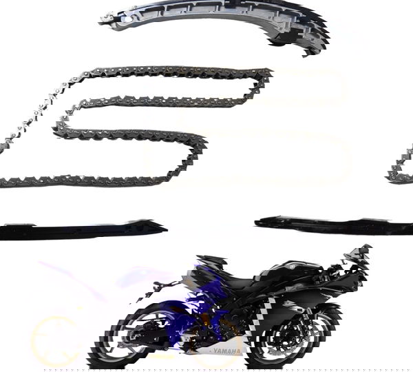 Tensor Guia Corrente Comando Yamaha Yzf R1 09-15 Original