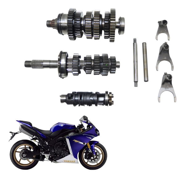 Caixa Marcha Completa Yamaha Yzf R1 09-15 Original