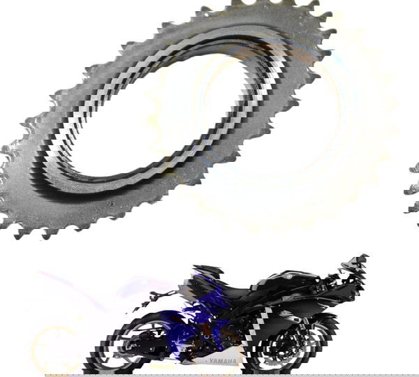 Engrenagem Bomba Óleo Yamaha Yzf R1 09-15 Original