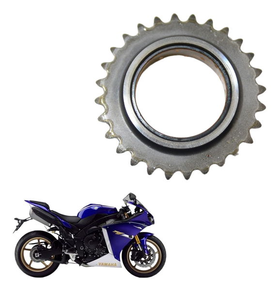 Engrenagem Bomba Óleo Yamaha Yzf R1 09-15 Original