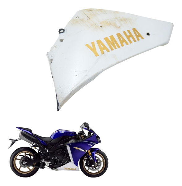 Spoiler Esquerdo C/ Detalhes Yamaha Yzf R1 09-15 Original