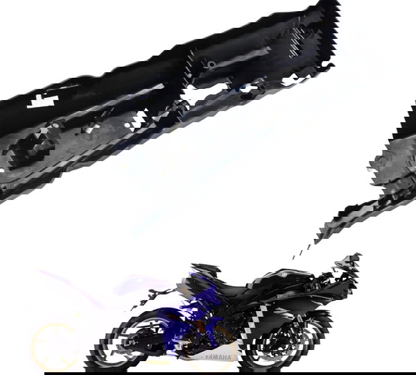 Acabamento Interno Quadro B Yamaha Yzf R1 09-15 Original Preto