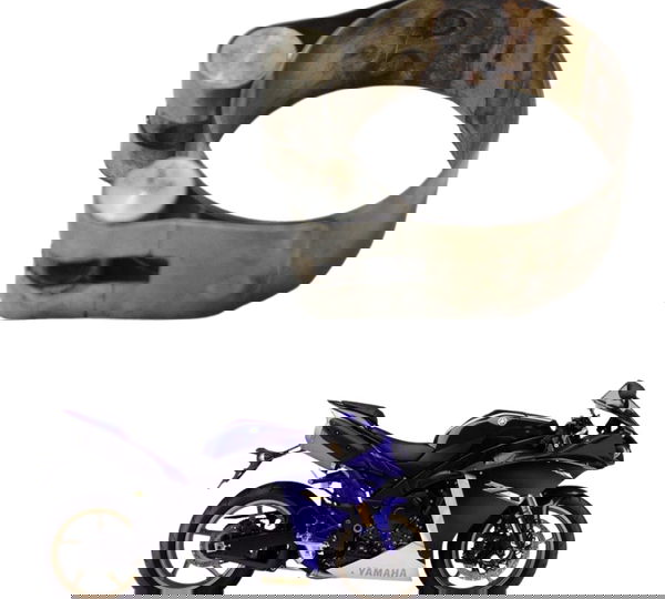Abraçadeira Escape Yamaha Yzf R1 09-15 Original