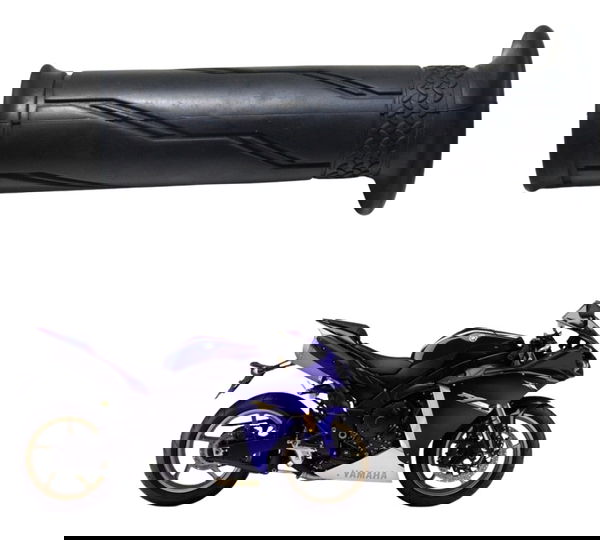 Manopla Esquerda Yamaha Yzf R1 09-15 Original