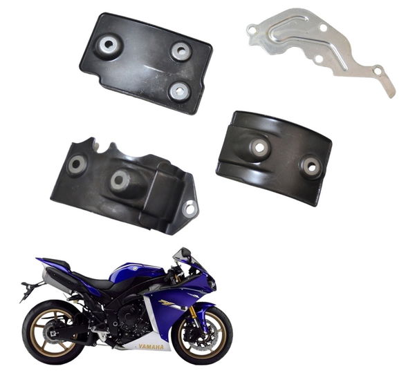 Placas Internas Motor Yamaha Yzf R1 09-15 Original