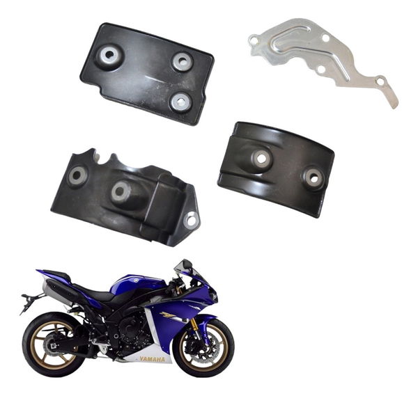 Placas Internas Motor Yamaha Yzf R1 09-15 Original