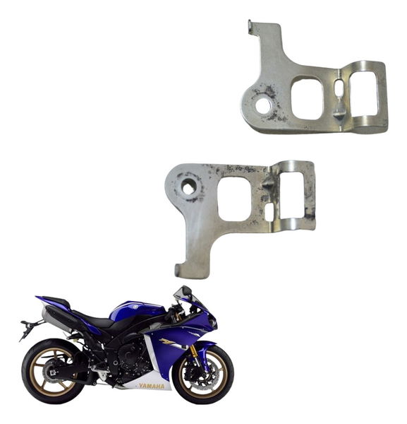 Par Suporte Banco Yamaha Yzf R1 09-15 Original
