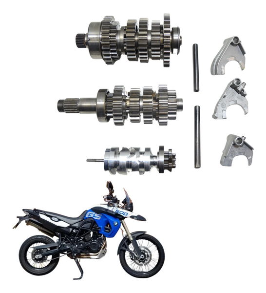 Caixa Marcha Completa Bmw F 800 Gs 10-18 Original