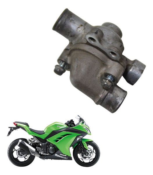 Carcaça Válvula Termostática Kawasaki Ninja 300 13-18 Orig