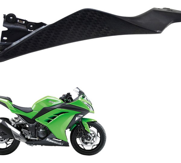Acabamento Tanque Direito Kawasaki Ninja 300 13-18 Original Preto