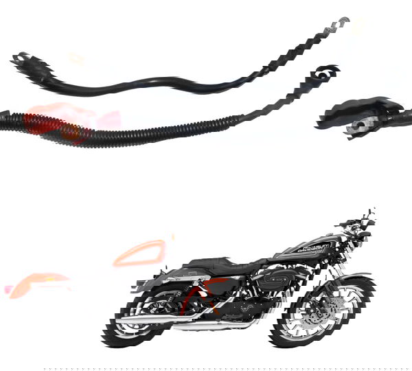 Cabo Bateria +/- Harley 883 R Sportster 08-11 Original