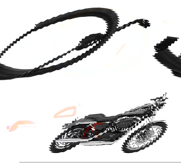 Chicote Lanterna Tras Harley 883 R Sportster 08-11 Original