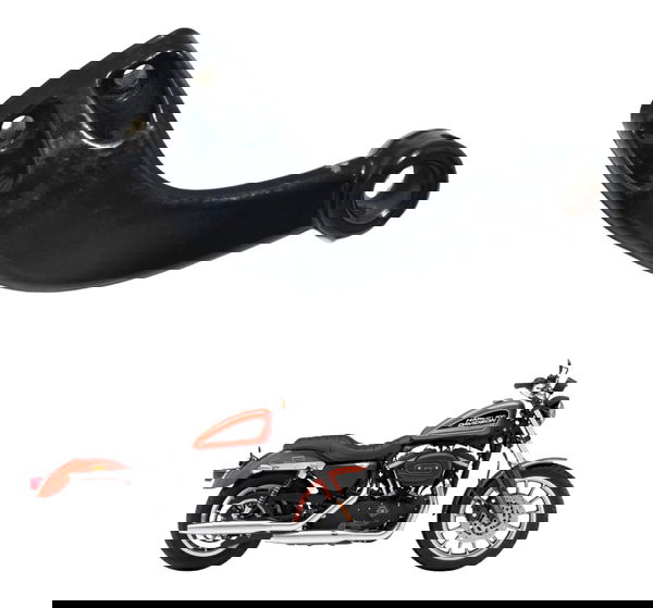 Suporte Pedaleira Diant Dir Harley 883 R Sportster 08-11