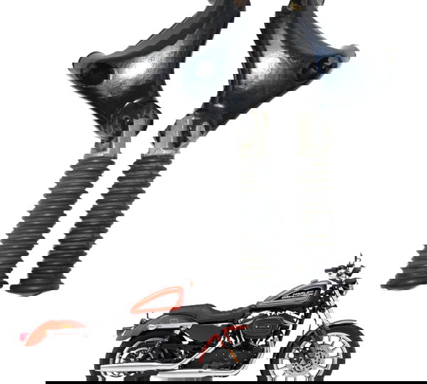 Par Pedaleira Traseira Harley 883 R Sportster 08-11 Original