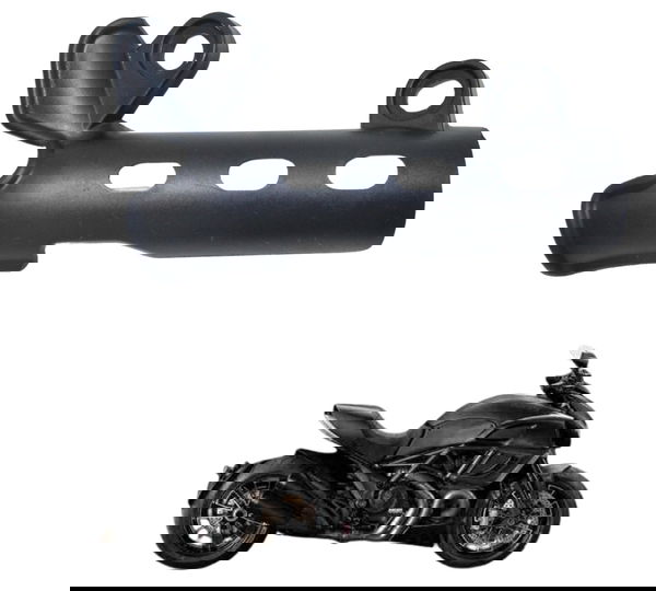 Acabamento Chicote Ducati Diavel 11-14 Original Preto