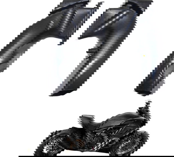 Par Duto Ar Ducati Diavel 11-14 Original Preto