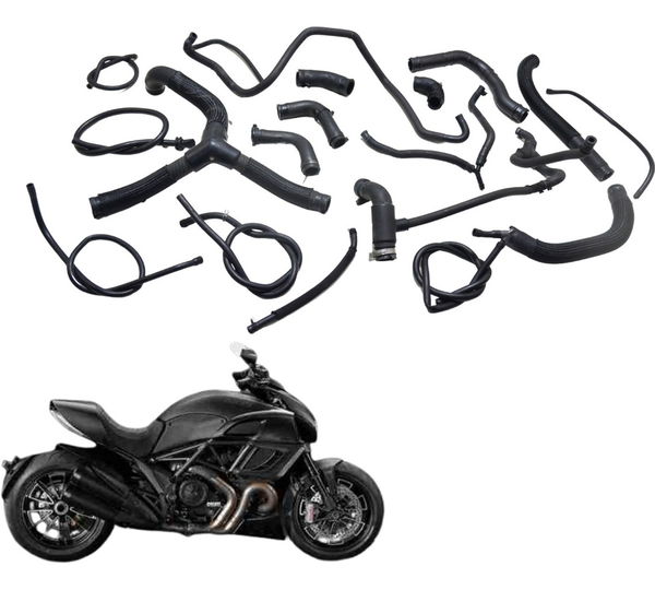 Kit Mangueiras Ducati Diavel 11-14 Original