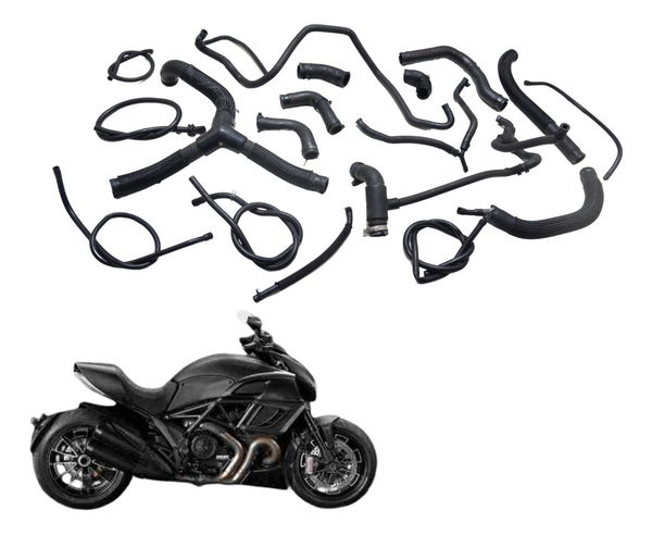 Kit Mangueiras Ducati Diavel 11-14 Original
