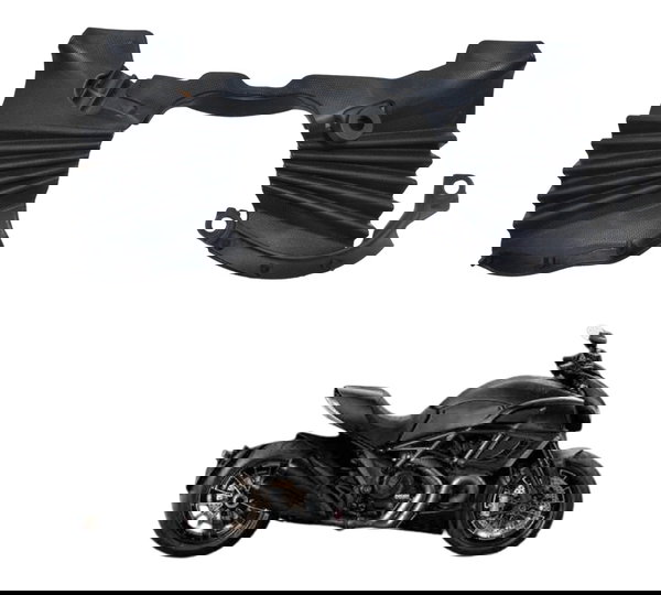Acabamento Carenagem Interna Ducati Diavel 11-14 Original Preto