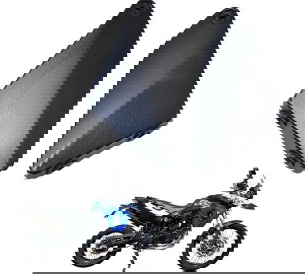 Par Acabamento Chassi Bmw F 800 Gs 11-13 Original Preto