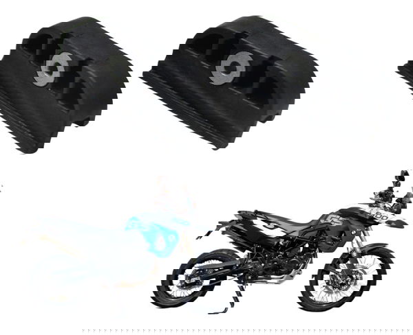 Par Borracha Chassi Bmw F 800 Gs 11-13 Original
