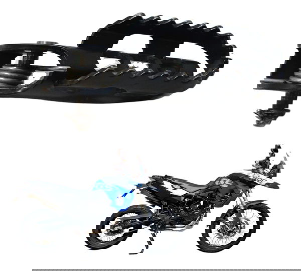 Pedaleira Dianteira Direita Bmw F 800 Gs 11-13 Original