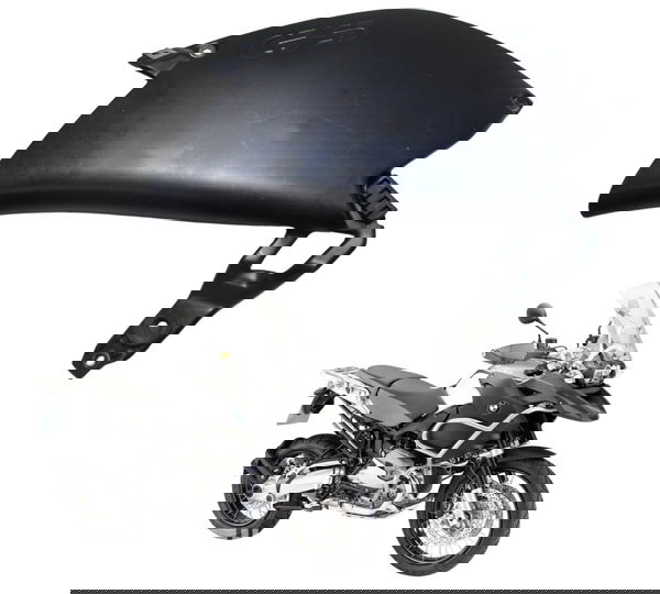 Capa Tanque Esquerda Bmw R1200 R 1200 Gs Adv 08-12 Original Preto