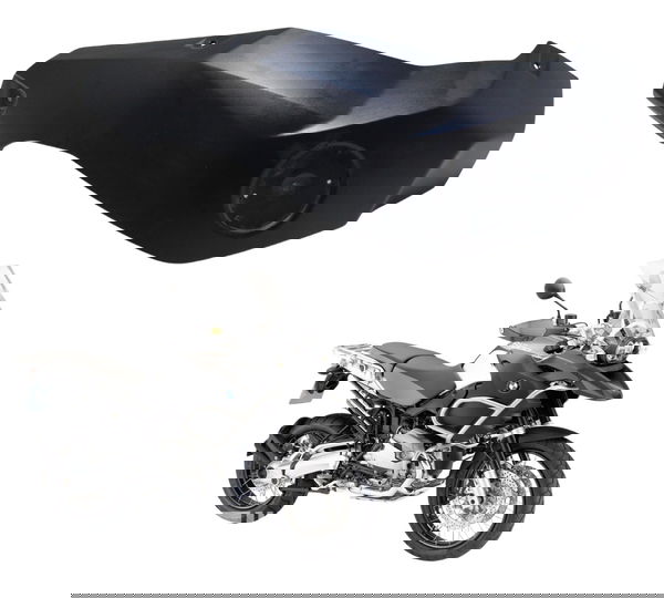 Acabamento Tanque Dir Bmw R1200 R 1200 Gs Adv 08-12 Original Preto