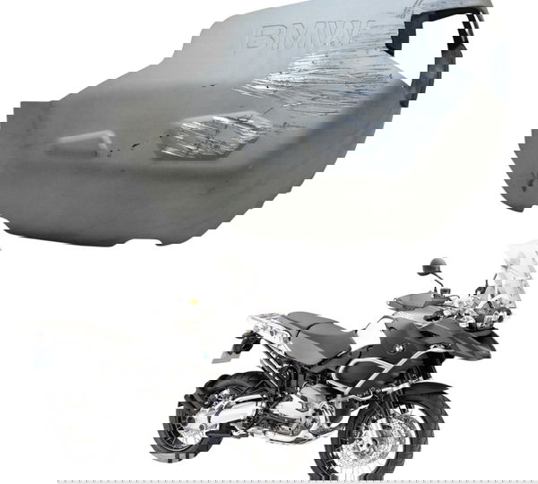 Acabamento Cabeçote Dir C/ Det Bmw R1200 R 1200 Gs Adv 08-12 Preto