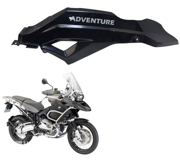 Carenagem Bico Lat Esq Avaria Bmw R1200 R 1200 Gs Adv 08-12 Preto