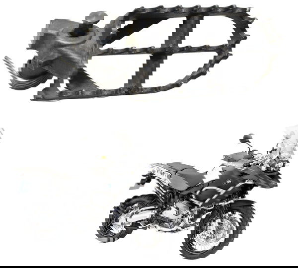 Pedaleira Dianteira Direi Bmw R1200 R 1200 Gs Adv 08-12 Orig