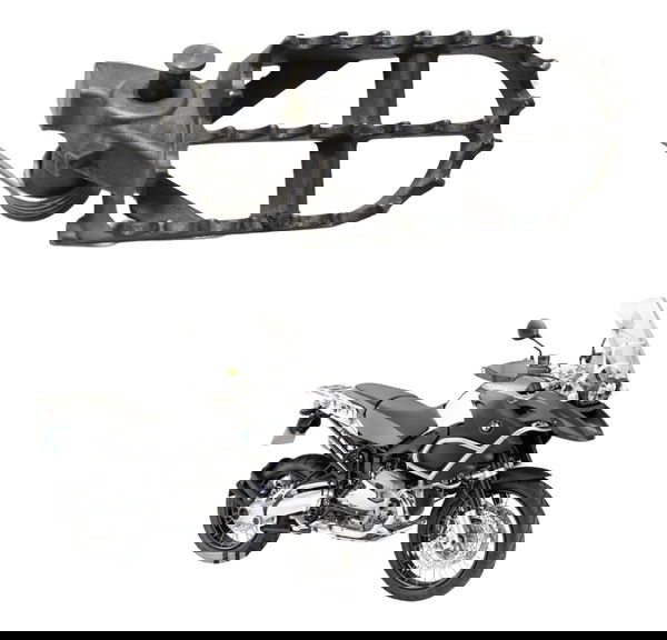 Pedaleira Dianteira Direi Bmw R1200 R 1200 Gs Adv 08-12 Orig