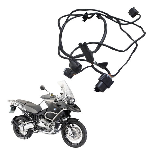Chicote Farol Auxiliar Bmw R1200 R 1200 Gs Adv 08-12 Orig