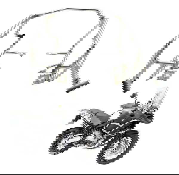 Afastador Alforge Size Bmw R1200 R 1200 Gs Adv 08-12 Orig