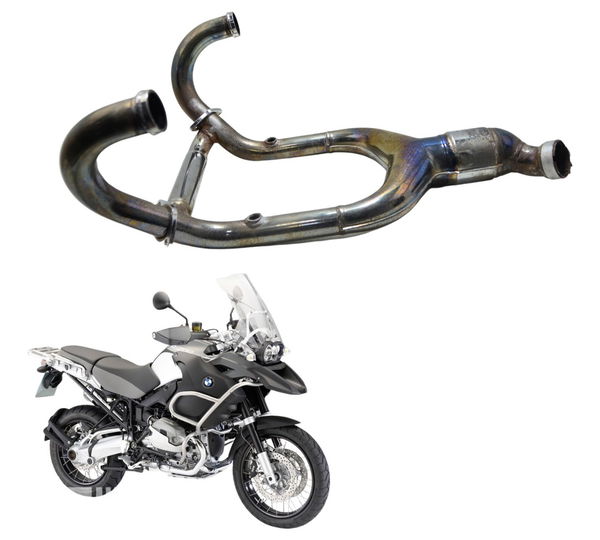 Curva Coletor Escape Bmw R1200 R 1200 Gs Adv 08-12 Original
