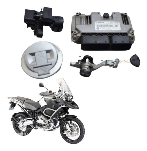 Kit Chave Ignição Modulo Bmw R1200 R 1200 Gs Adv 08-12 Orig