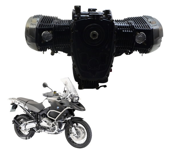 Motor Nfe Baixa Base Troca Bmw R1200 R 1200 Gs Adv 08-12 Ori
