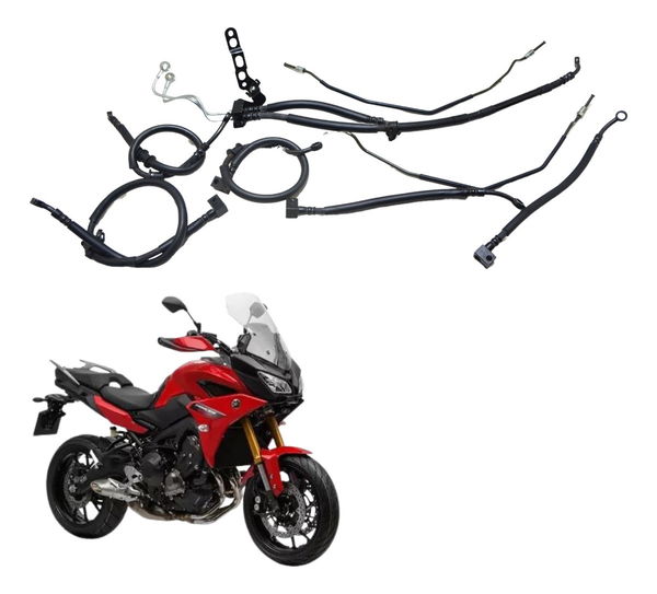 Kit Flexível Abs Freio Yamaha Mt 09 Tracer Gt 20-24 Original