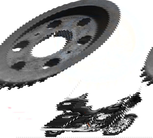 Pinhão Polia Harley 114 Touring M8 18-20 Original Preto