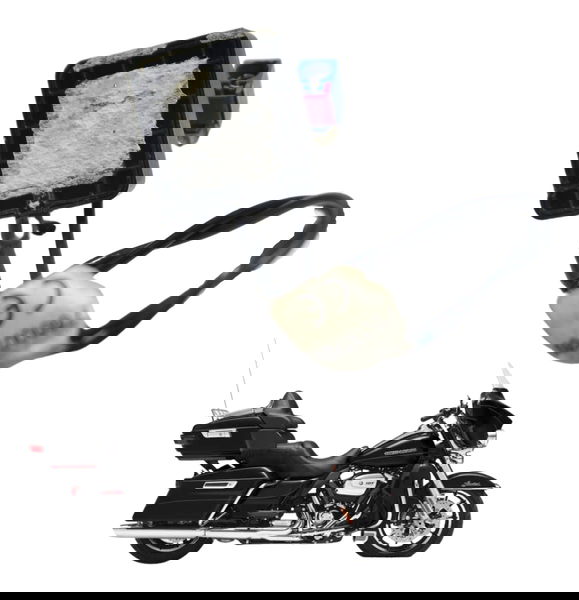 Antena Rádio Harley 114 Touring M8 18-20 Original