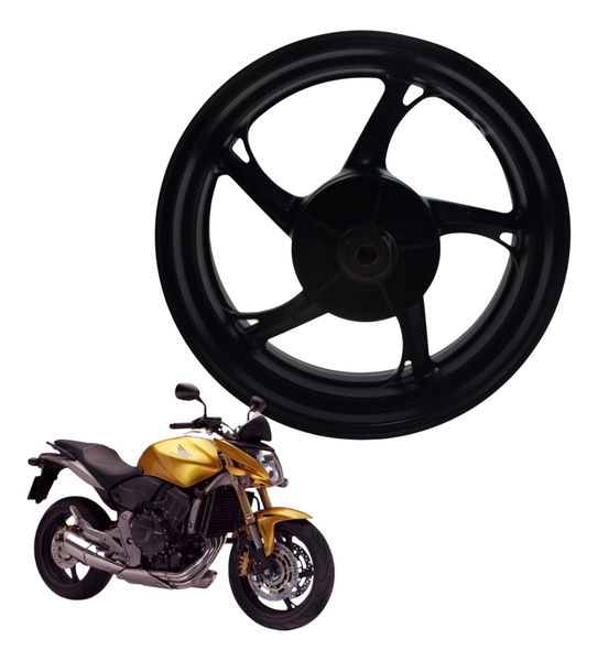 Roda Traseira S/ Abs Honda Cb 600f Hornet 08-14 Original