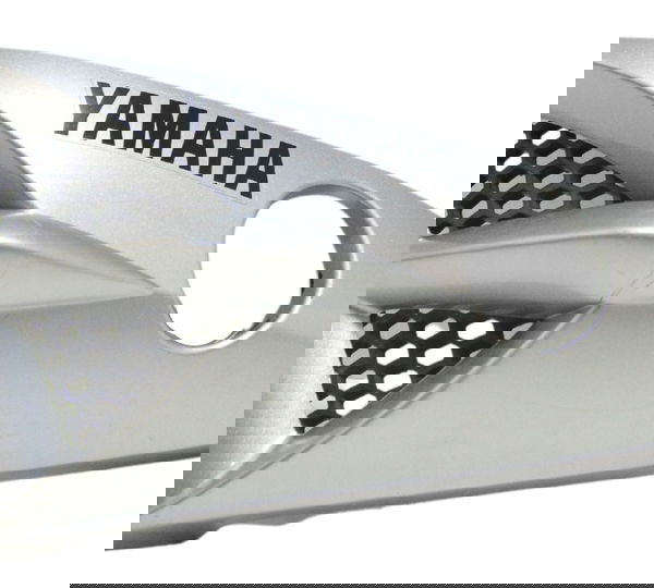 Aleta Tanque Esquerdo Entrada Ar Yamaha Ybr 125 06-08 Orig Cinza