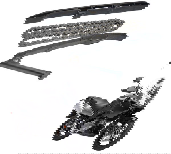 Kit Guia Tensor Corrente Comand Suzuki Dl 1000 V Strom 06-12