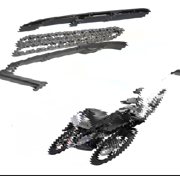 Kit Guia Tensor Corrente Comand Suzuki Dl 1000 V Strom 06-12