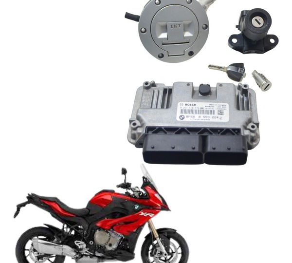 Kit Chave Ignição Modulo Ecu Code Bmw S 1000 Xr 15-19 Orig