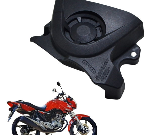 Tampa Pinhão Honda Cg 160 Fan 16-19 Original Preto