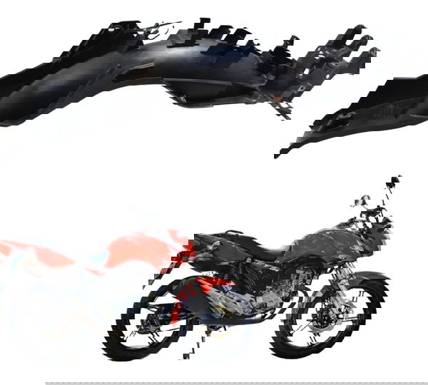 Paralama Interno Traseiro Honda Cg 160 Fan 16-19 Original