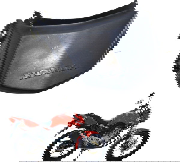 Junção Rabeta C/ Avaria Honda Cg 160 Fan 16-19 Original Preto